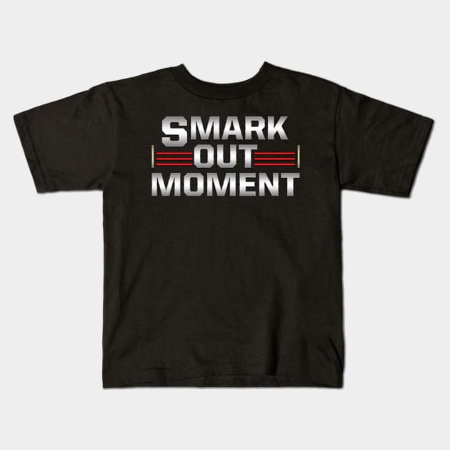 Smark Out Moment logo without belt (silver) Kids T-Shirt by Smark Out Moment